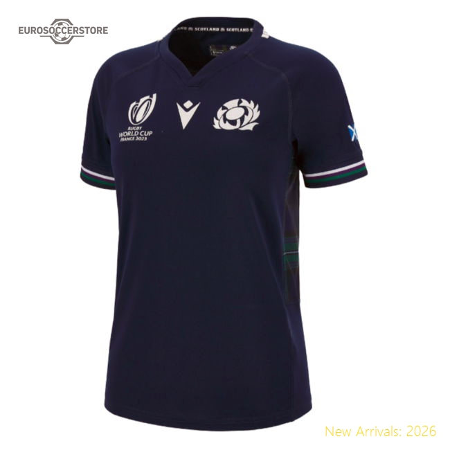 S Scotland Female 2023 Home Jersey Shirt Football Fan Apparel