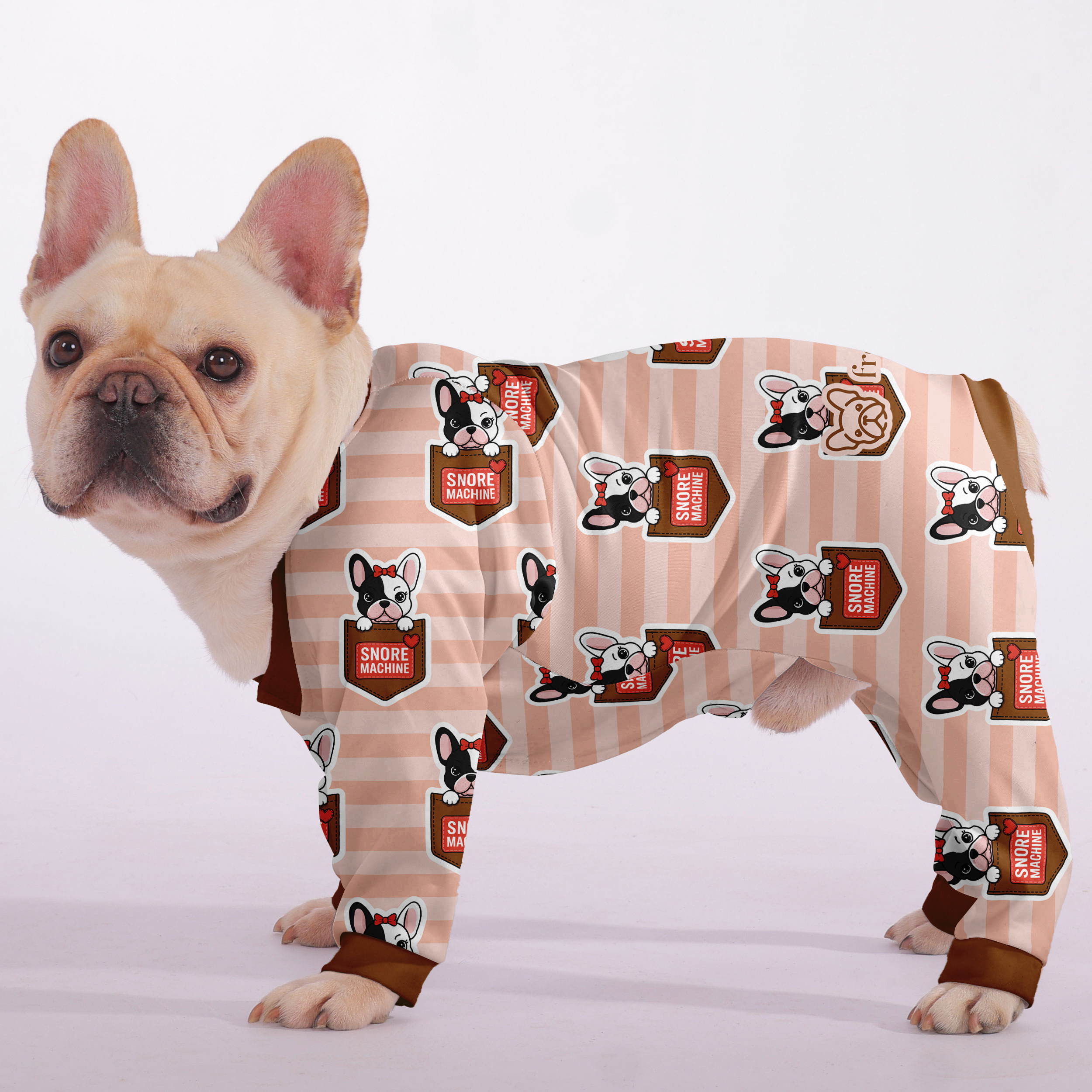 French Bulldog Snore Machine Frenchie Pajamas – Ultra Soft, Cozy, &