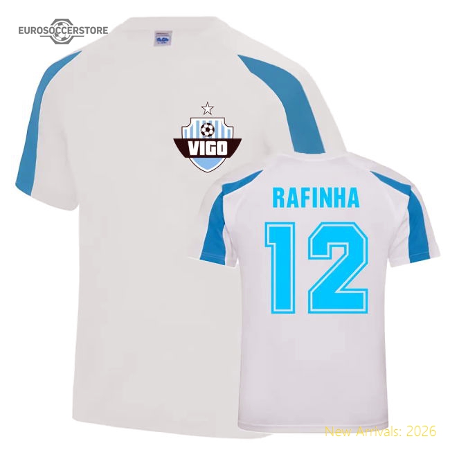 Supporter High-Quality Rafinha Vigo Sports Training Jersey (White)