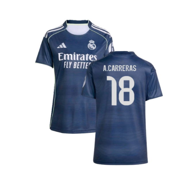 Real Madrid 2025-2026 Away Jersey - Womens