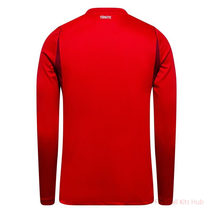 Turkey Home Shirt World Cup 2026 Long Sleeves