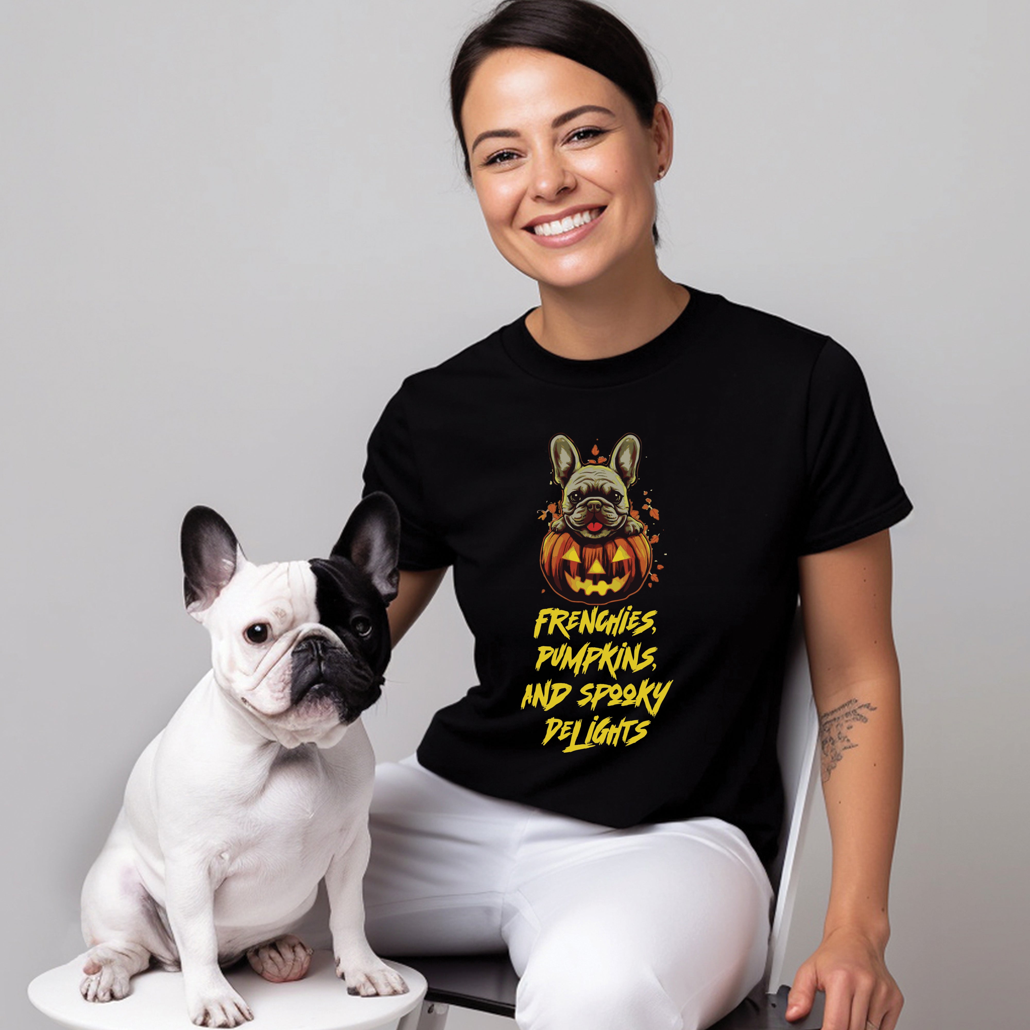 Frenchie - Trendy Unisex T-shirt Frenchie Themed Wear | Premium Quality