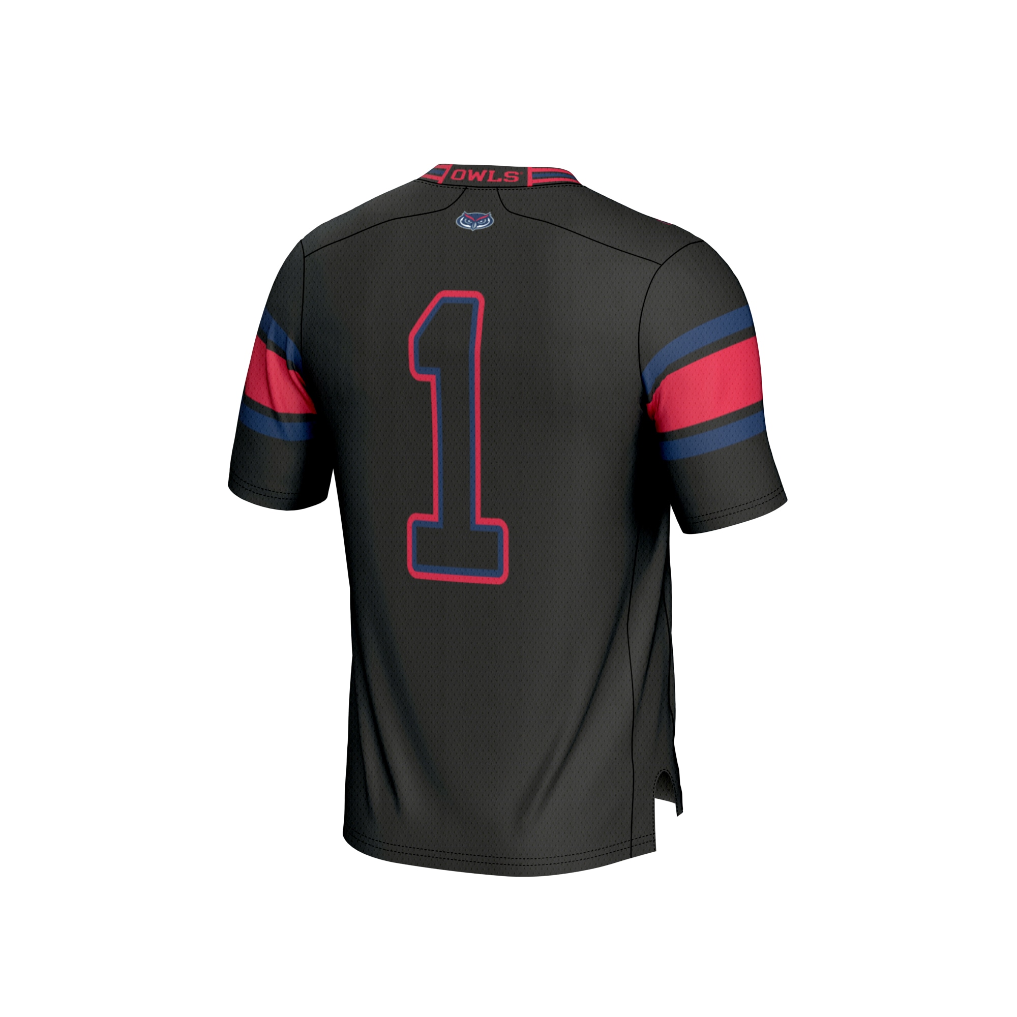 Florida Atlantic Owls #1 Football Jersey - Black | Stadium Series 2026