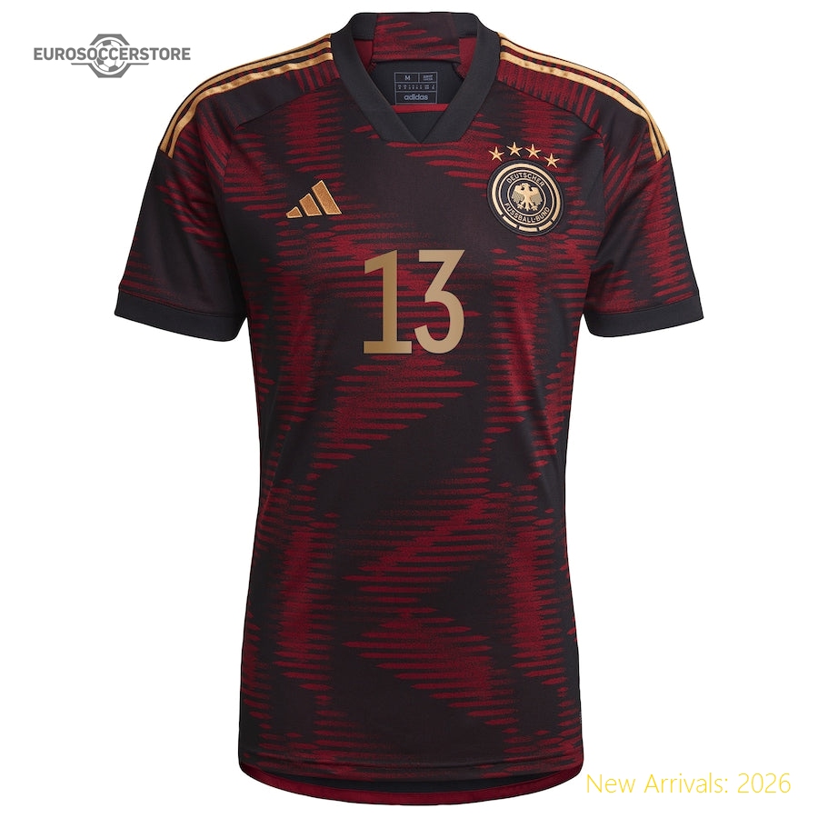 Classic Design Fashionable Men Ger Team Professional Away Jersey 2022