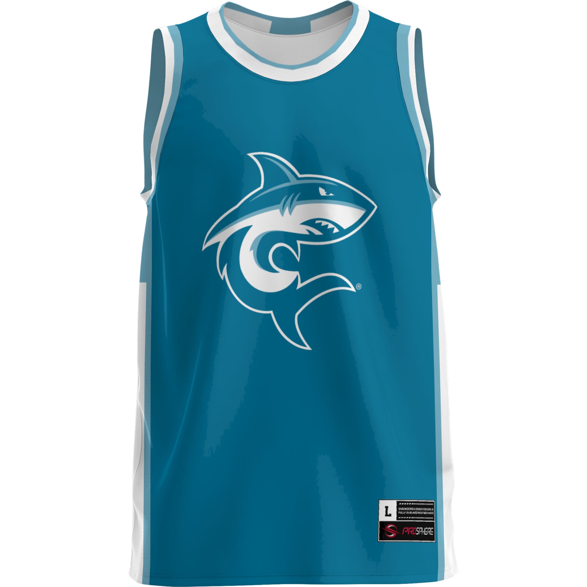 [NJP] Hawaii Pacific Sharks GameDay Greats Lightweight Basketball Jersey - Teal