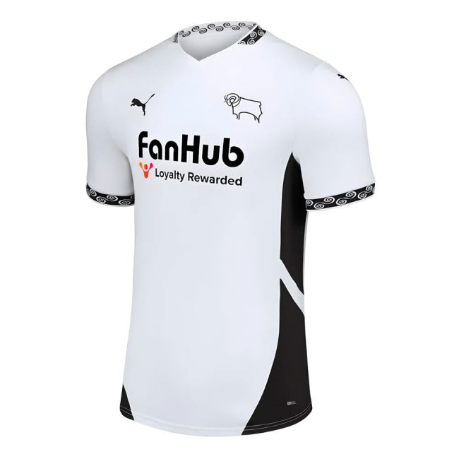 2024-2025 Derby County Home Shirt (Kids) (Saunders 8)