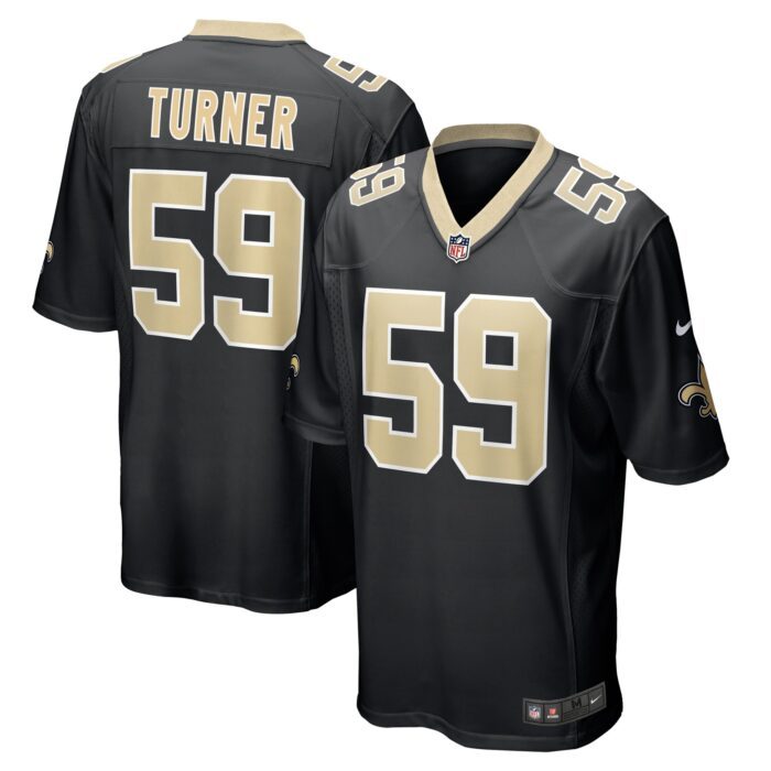 None Men's New Orleans Saints Retro Replica Jersey Football Apparel