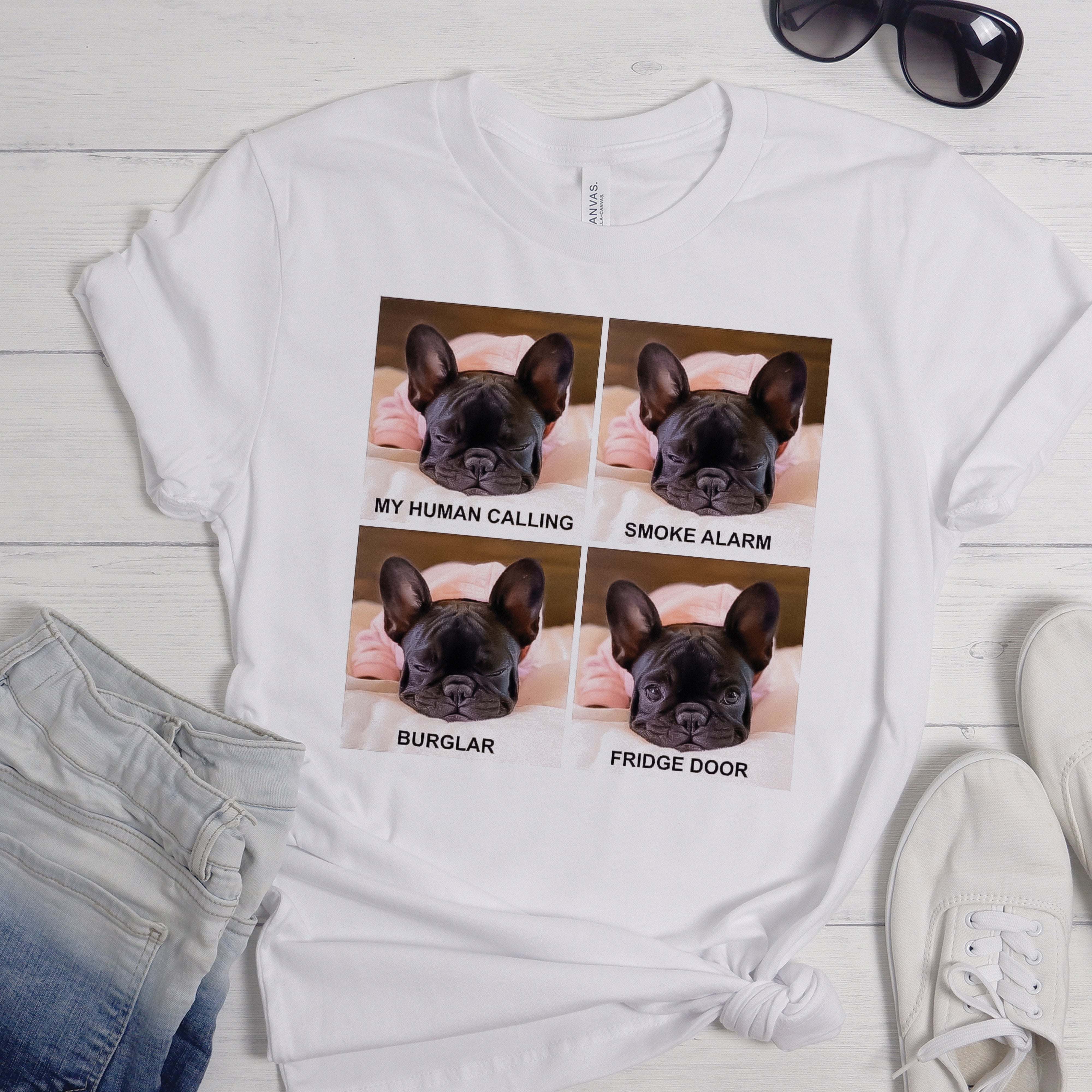 Bulldog - Frenchie Lover Unisex T-shirt Indoor Comfort | Trendy Style