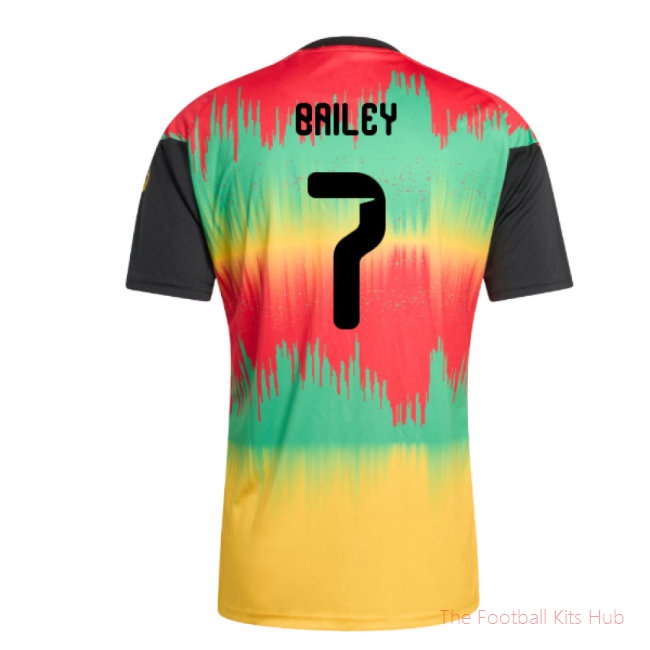 [LK] 2026/27 Jamaica Pre-Match Shirt (Bold Gold) (Bailey 7)