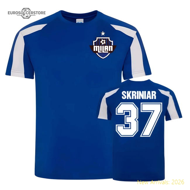 Milan Skriniar Inter Milan Sports Training Match Jersey (blue)