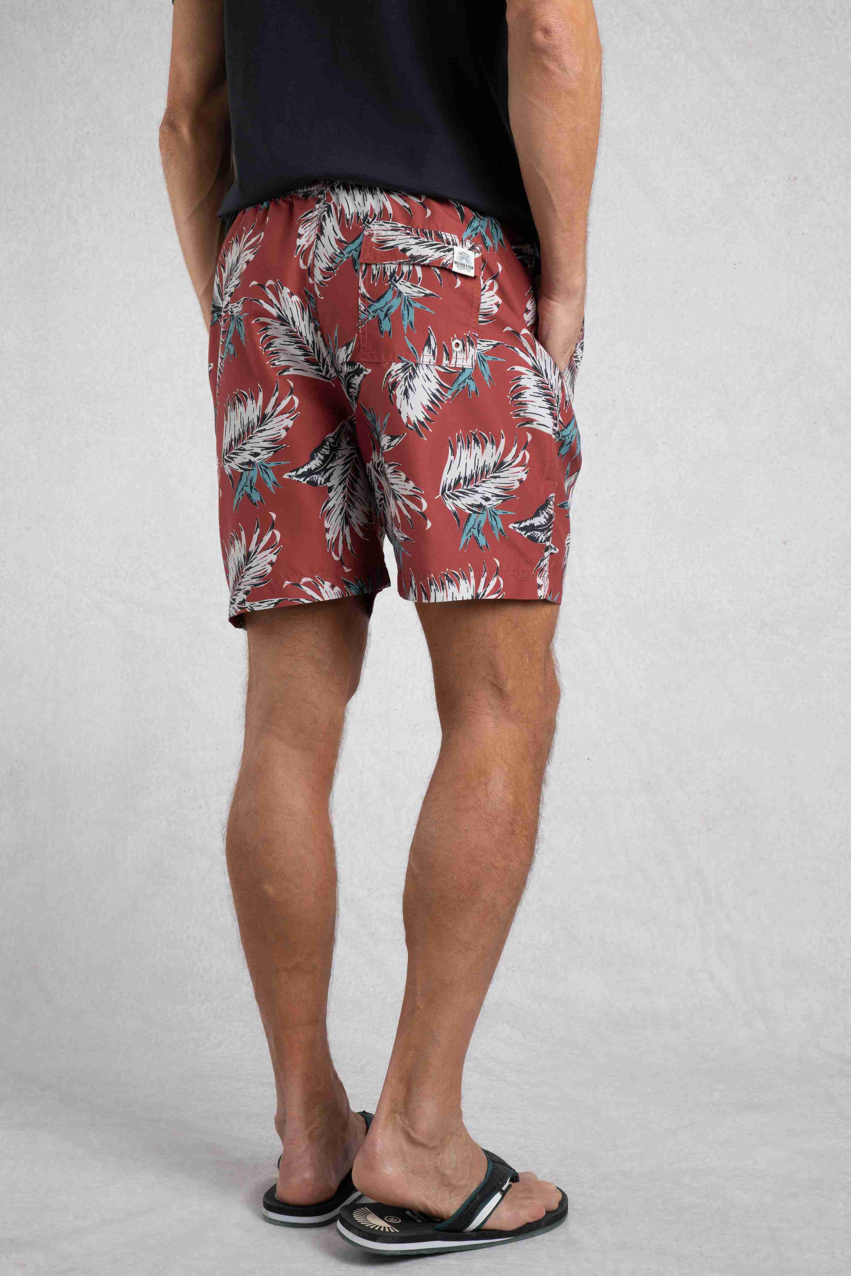 Belukha Printed Swim Shorts Paprika