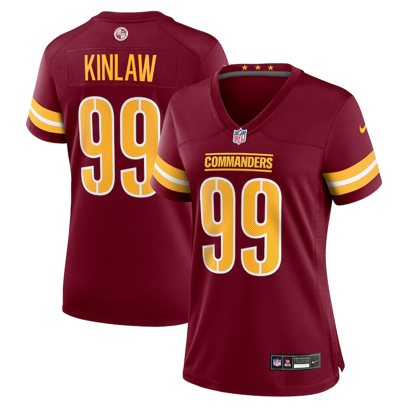 None Javon Kinlaw Washington Commanders Iconic Team Spirit Wear