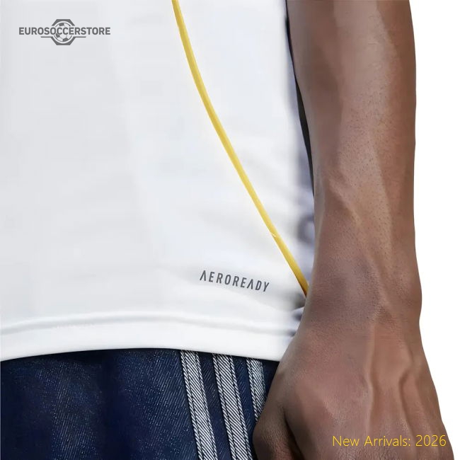 Performance Real Madrid Home Jersey Breathable Lightweight