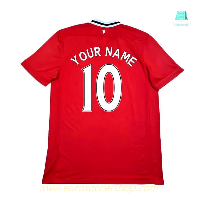 Manchester United 2011-12 Home Shirt ((Excellent) XL) (Your Name)