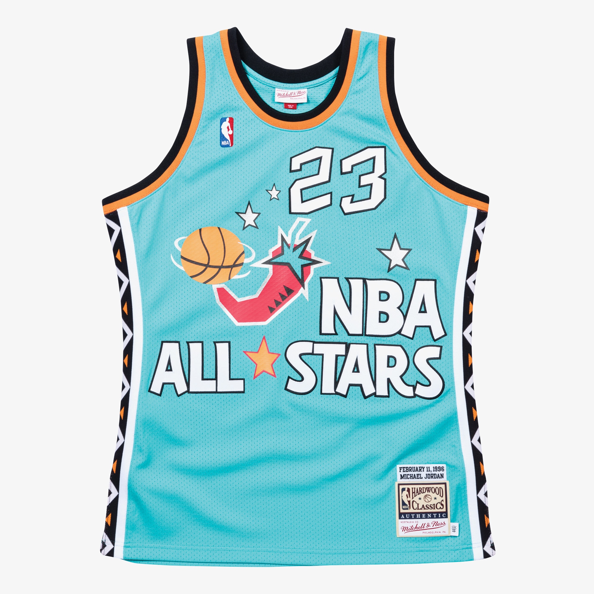 [NJP] Youth Michael Jordan 1996 NBA All-Star Game Authentic Jersey - Teal