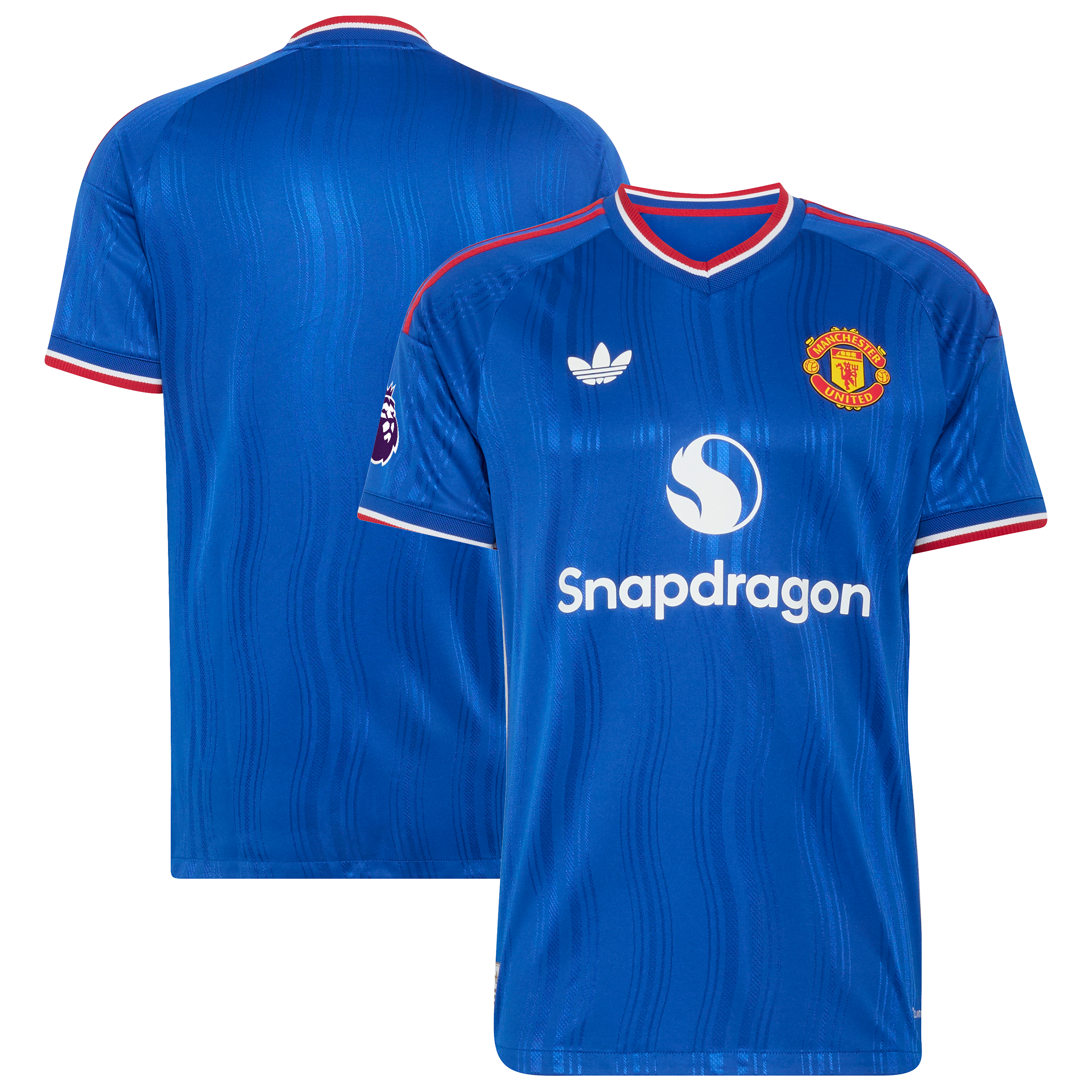 [SJH] Manchester United 2026/27 Away On-Field Authentic Patch Jersey - Royal