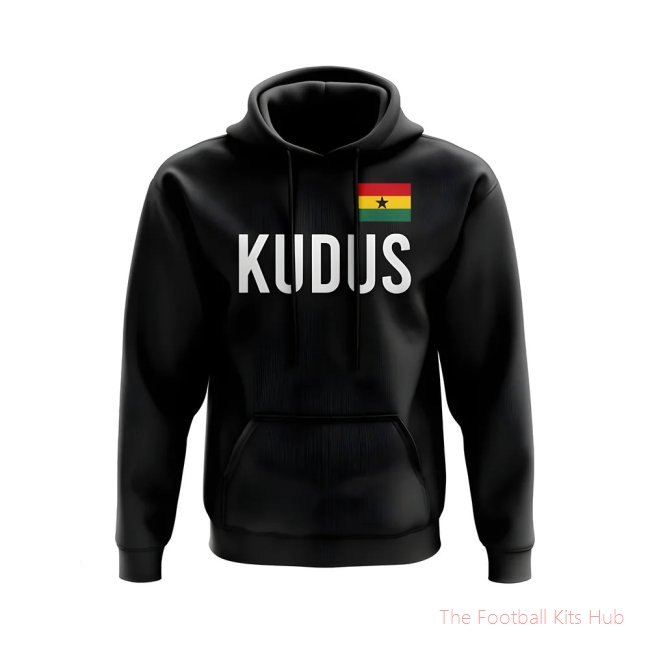Mohamed Kudus Ghana Name Hoody (Black)