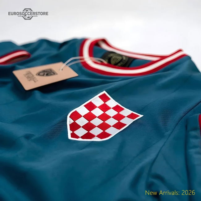 Vintage Croatia Kockasti Soccer Supporter Edition Jersey