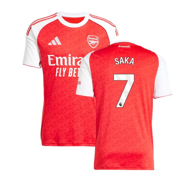 2025-2026 Arsenal Home Shirt (Saka 7)