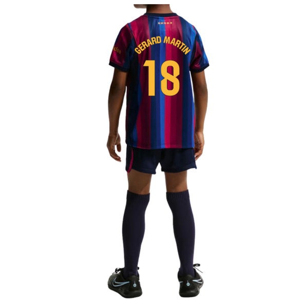 [LLS] 2026-2027 Barcelona Home Little Kids Mini Kit (Gerard Martin 18)