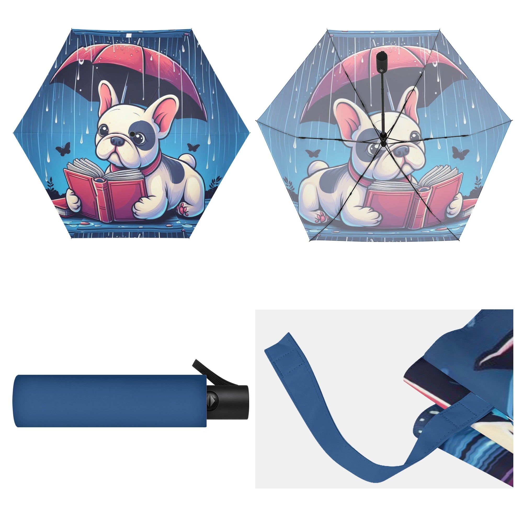 Street-Ready Stylish Hazel - Umbrella for Pet Enthusiasts Comfortable