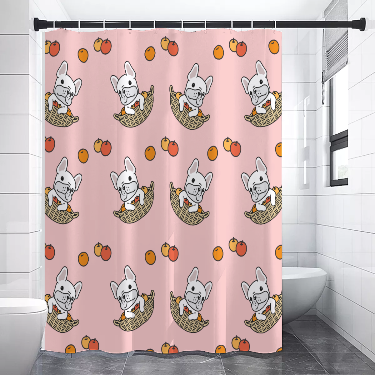 French Bulldog Cooper Shower Curtains Comfy Pet Product