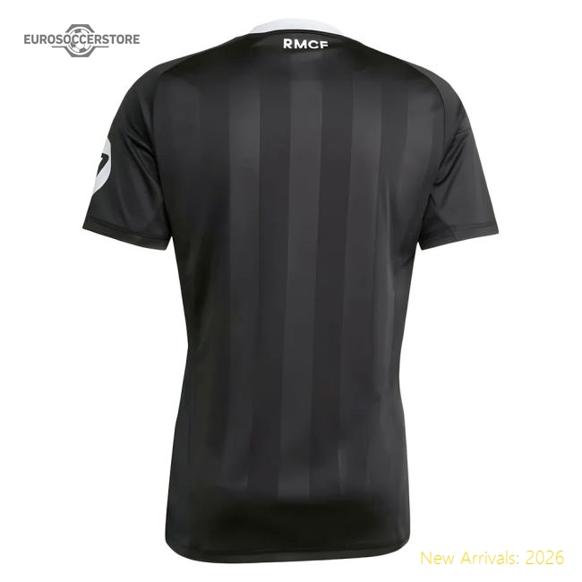 2025-2026 Real Madrid Third Goalkeeper Shirt (black) - Unique Style