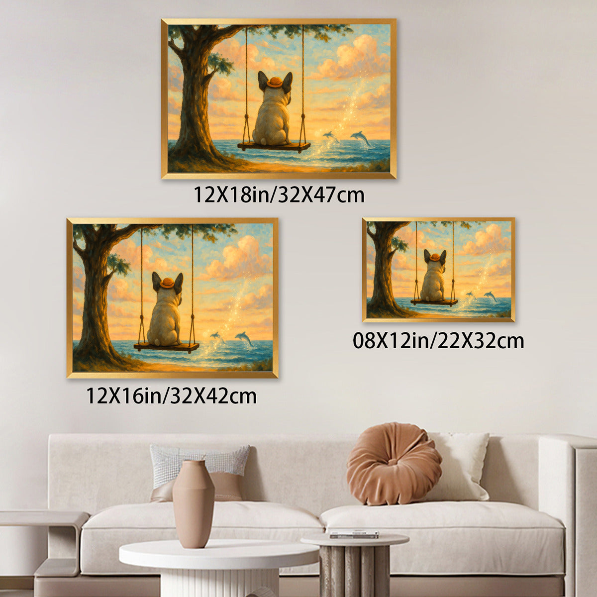 - Comfy Framed Poster • Wall Decoration For Frenchie Fans | Stylish Look