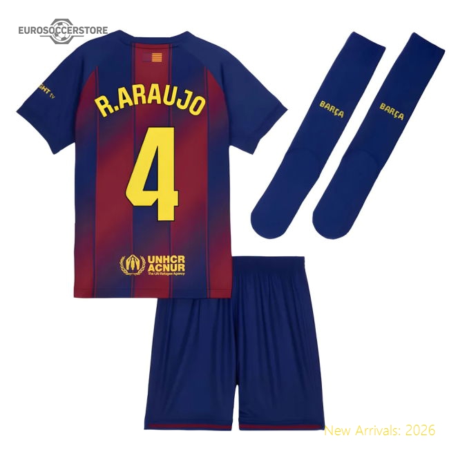 Outstanding 2025-2026 Cules Home Mini Kit (raraujo 4) - Collectors Item