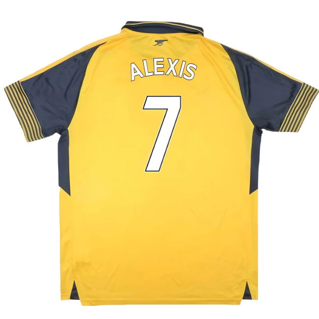 2016-17 Arsenal Official Away Football Kit Arsenal #2016 L M S_929