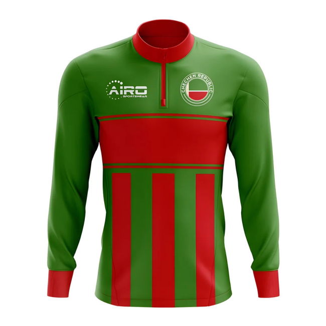 Cup Chechen Republic Concept Football Half Zip Midlayer Top