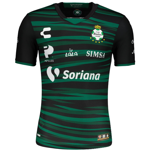 Santos Laguna Laguna 2022-2023 UCL Away Jersey – Authentic Shirt