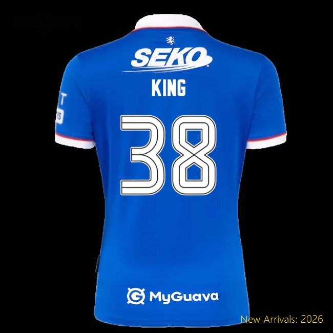 S Rangers Female 2025 Home Jersey Shirt Football Fan Game Day Game Day Game Day Apparel