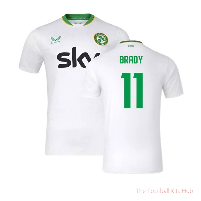 2024-2025 Republic of Ireland Away Shirt (Brady 11)