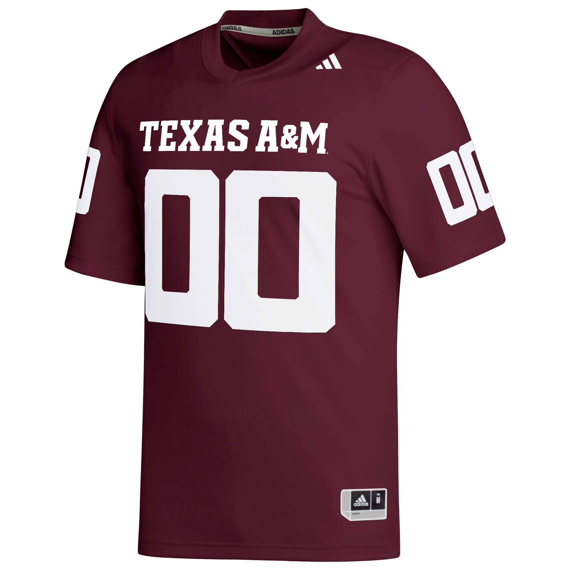 [DDG] Texas A&M Aggies Custom Replica Football Jersey - Maroon