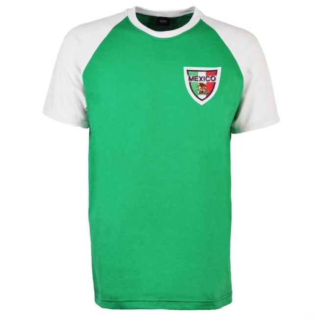 Elite World-Class Mexico Raglan Sleeve Green/White T-Shirt