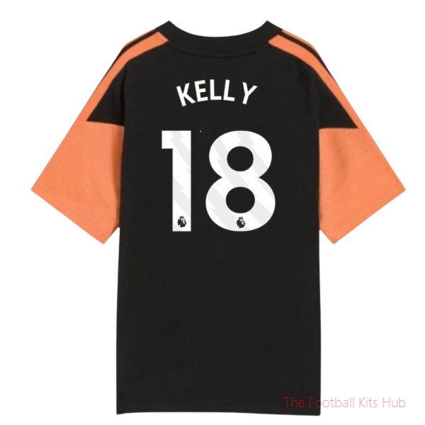 Arsenal 2026-2027 Training T-Shirt Kelly #18 Youth Football Kit