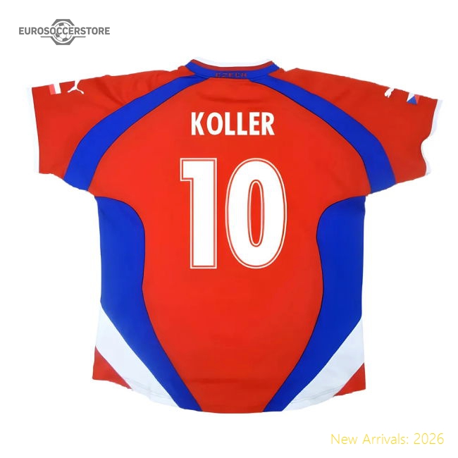 Czech Republic 2024-2025 Home Jersey - Official Quick-dry
