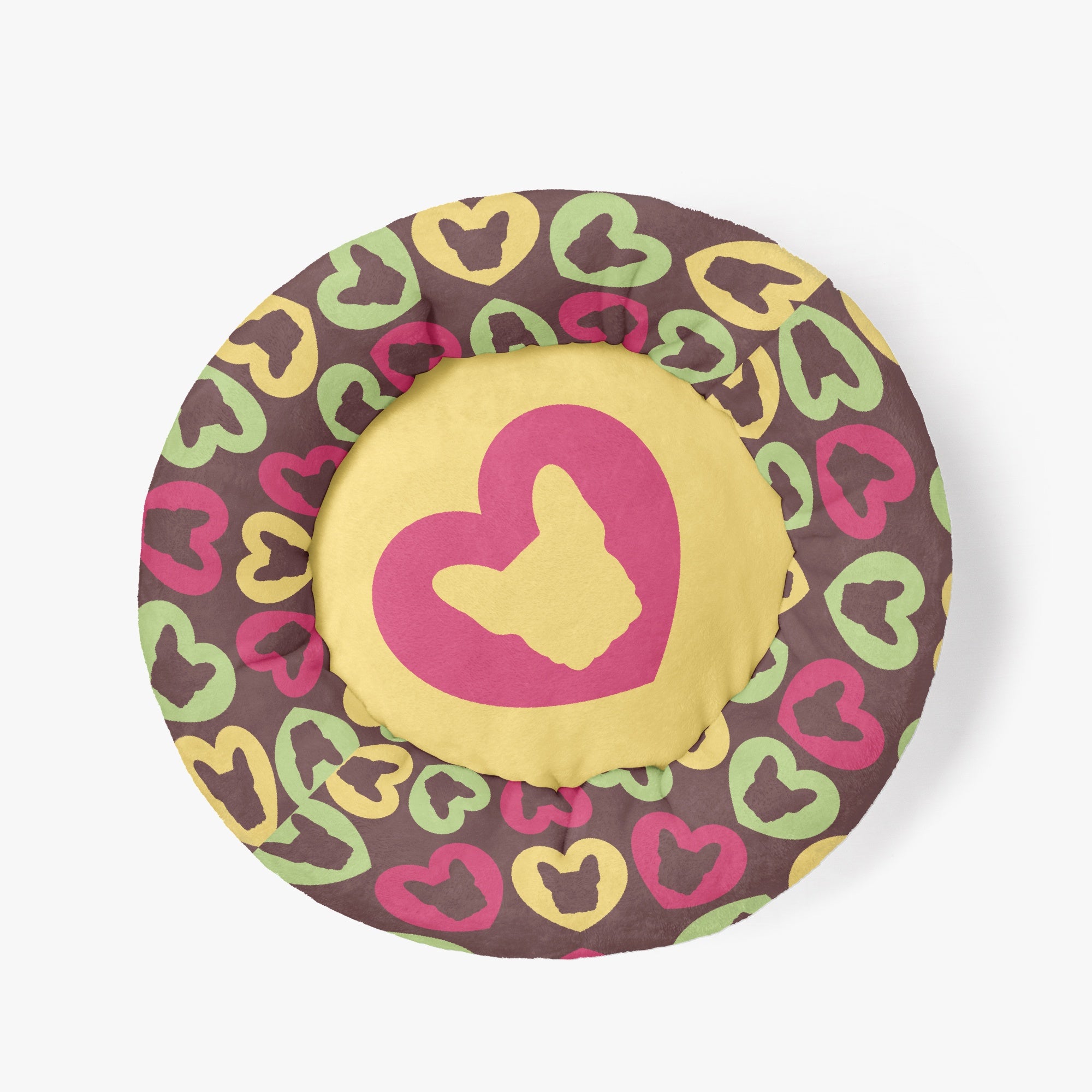 Bed | Anti-anxiety French Bulldog Donut Bed Dog Supplies | Comfort Fit