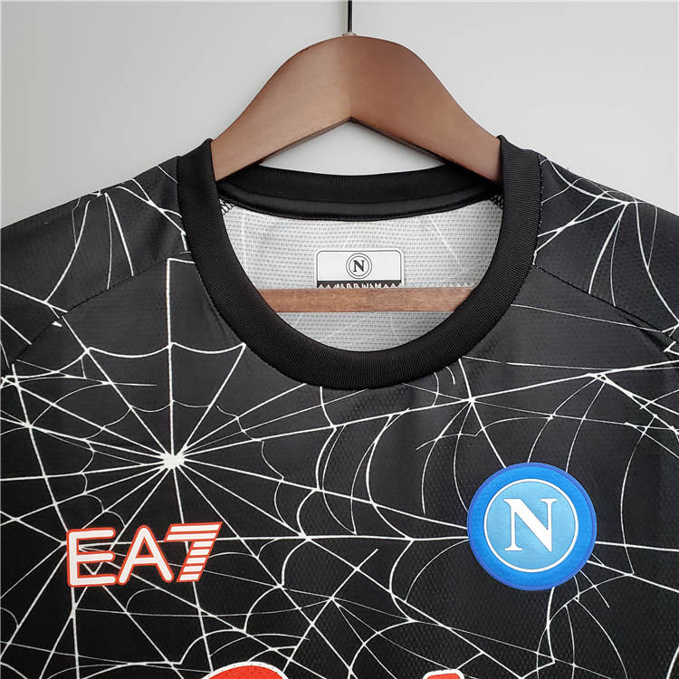 Comfort Fit Napoli 21-22 Halloween Special Version Black Soccer