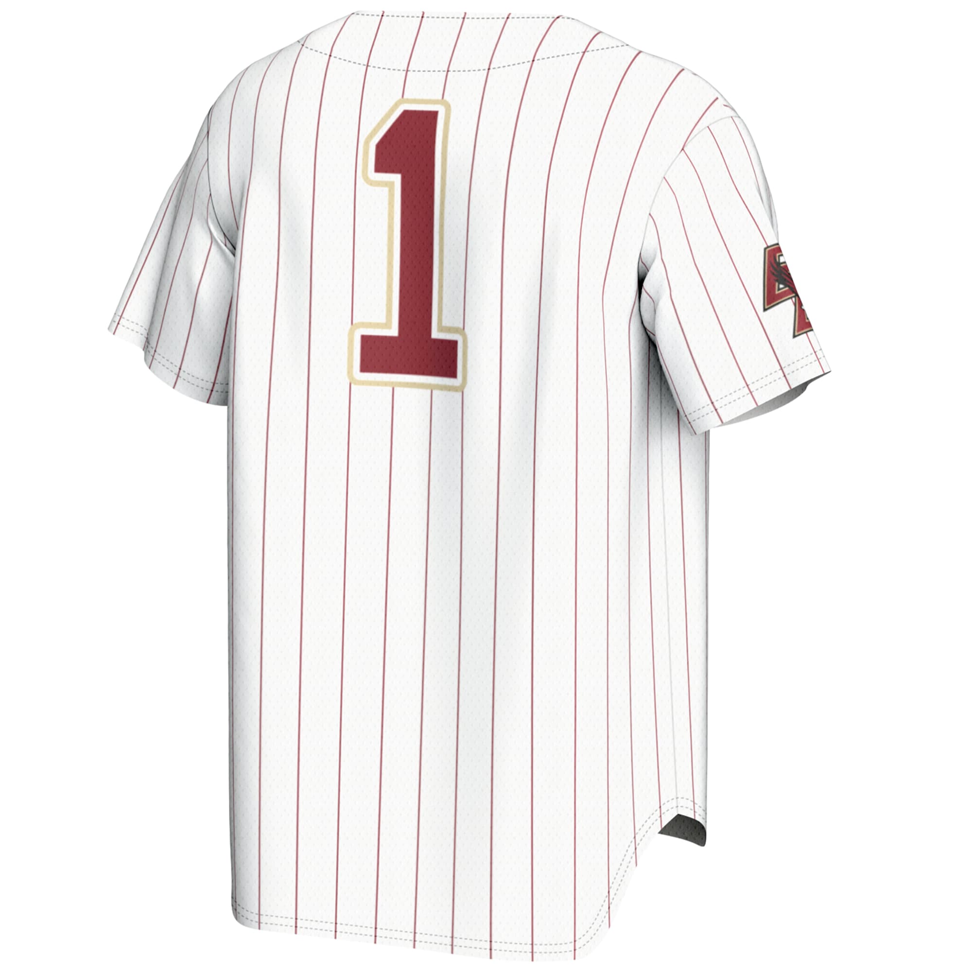 [NJP] Boston College Eagles GameDay Greats Lightweight Baseball Fashion Jersey - White