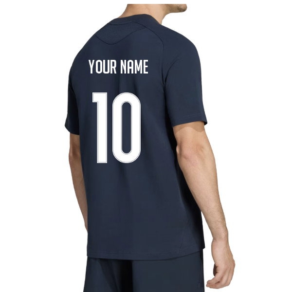 [DDJ] 2026 2027 Real Madrid Tiro Travel Tee Name) Kit (Navy) (Your