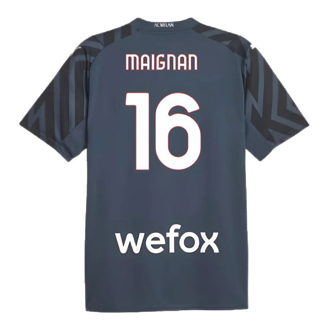 2023-2024 AC Milan Goalkeeper Shirt (Dark Night) Quick Dry