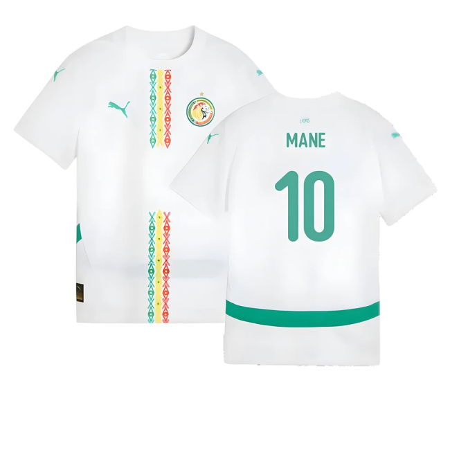 Premium-Quality Elite 2024-2025 Senegal Home Shirt (Kids) (Mane 10)
