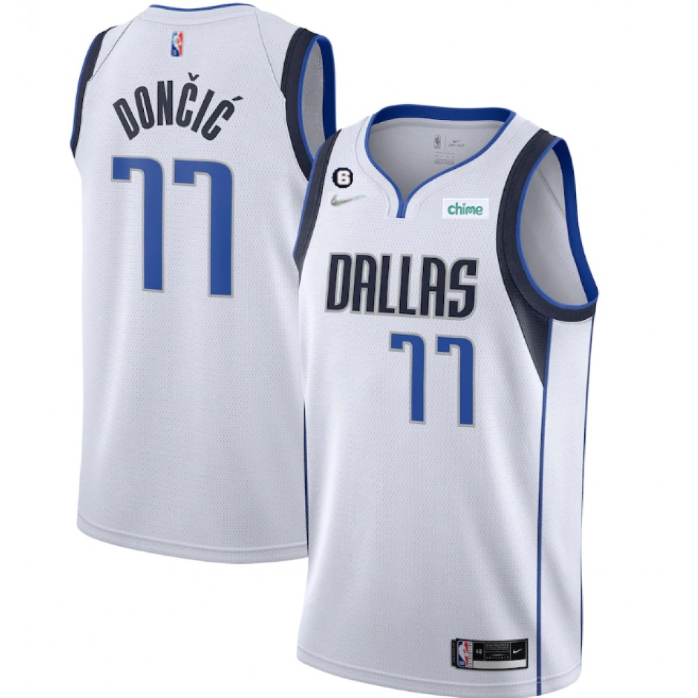 77 Dallas Mavericks White Jersey - - Game Day Essential