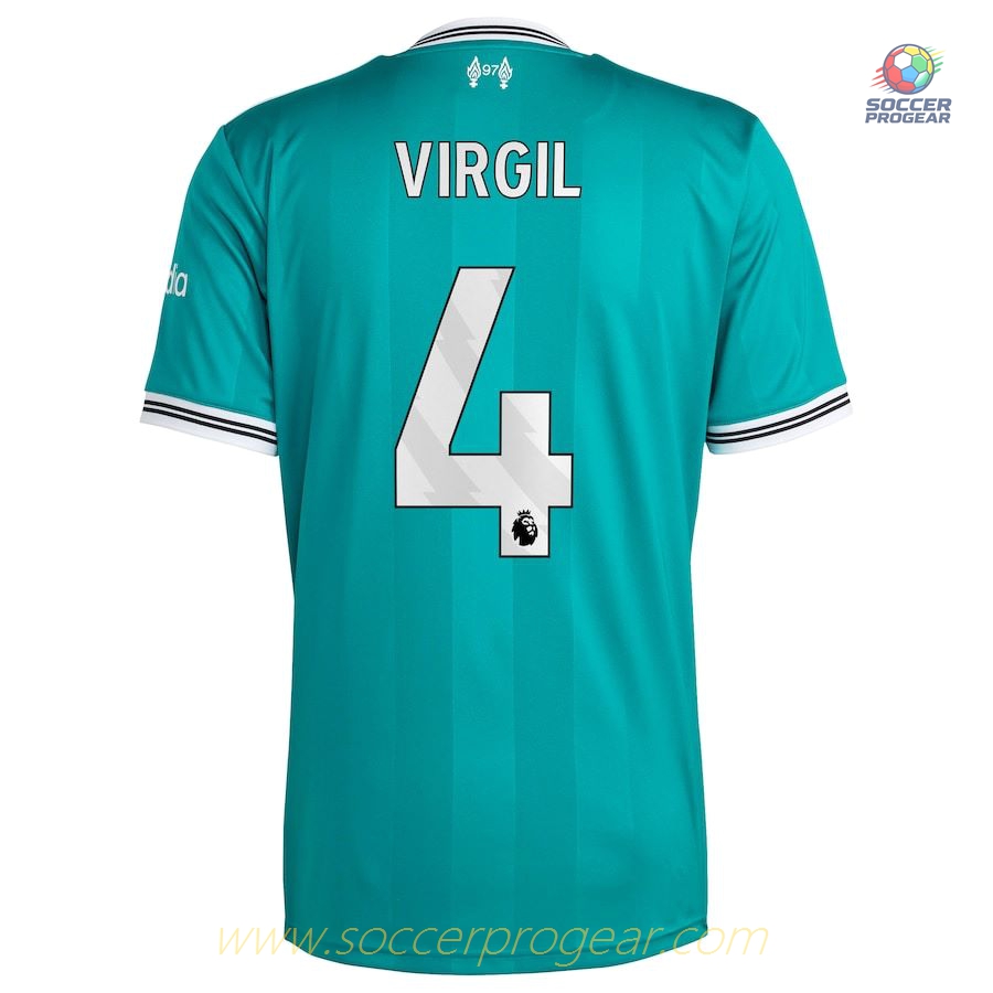 Liverpool Third Football Jersey Shirt 2025/26 Collection Virgil