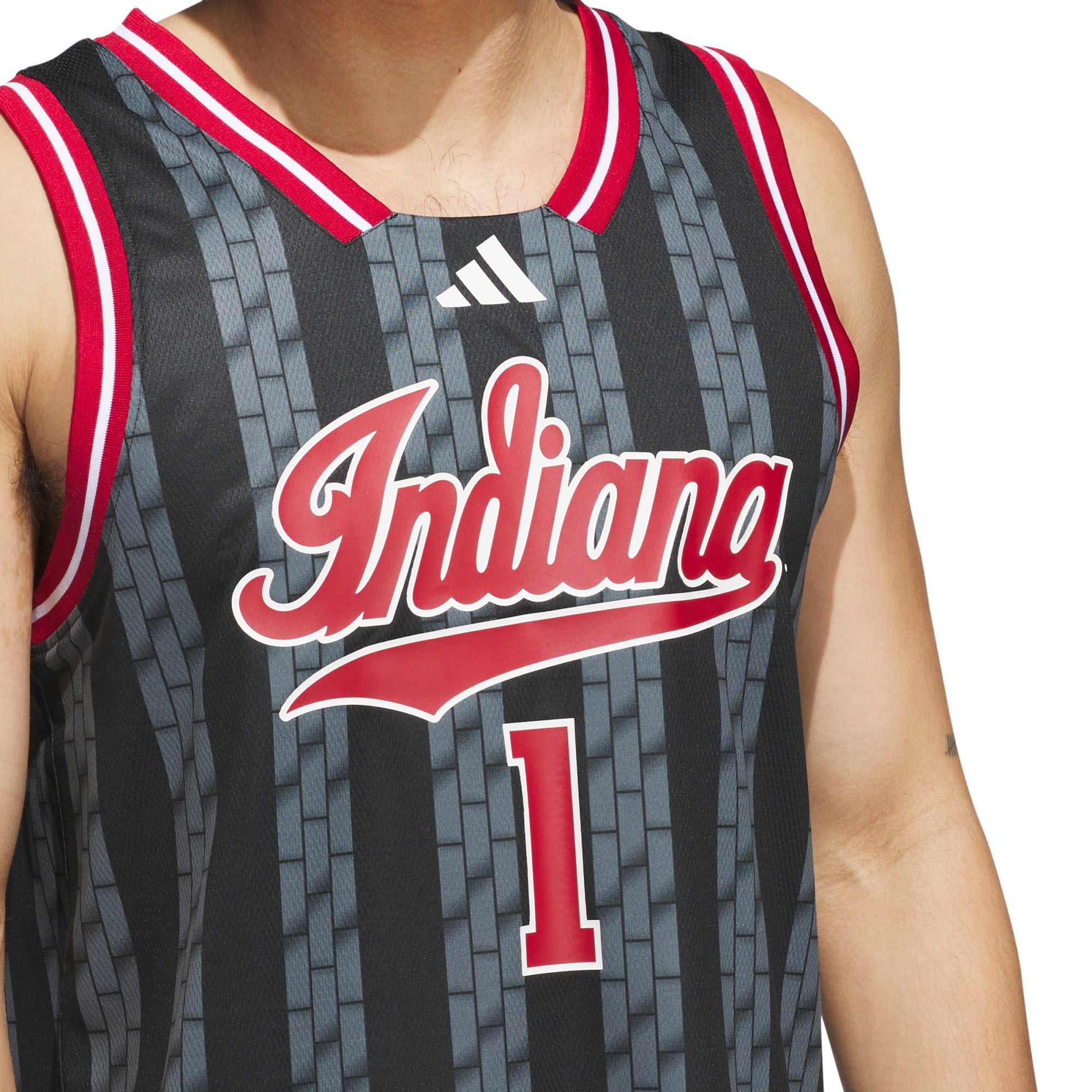 [NJP] Indiana Hoosiers Replica Swingman Jersey - Black
