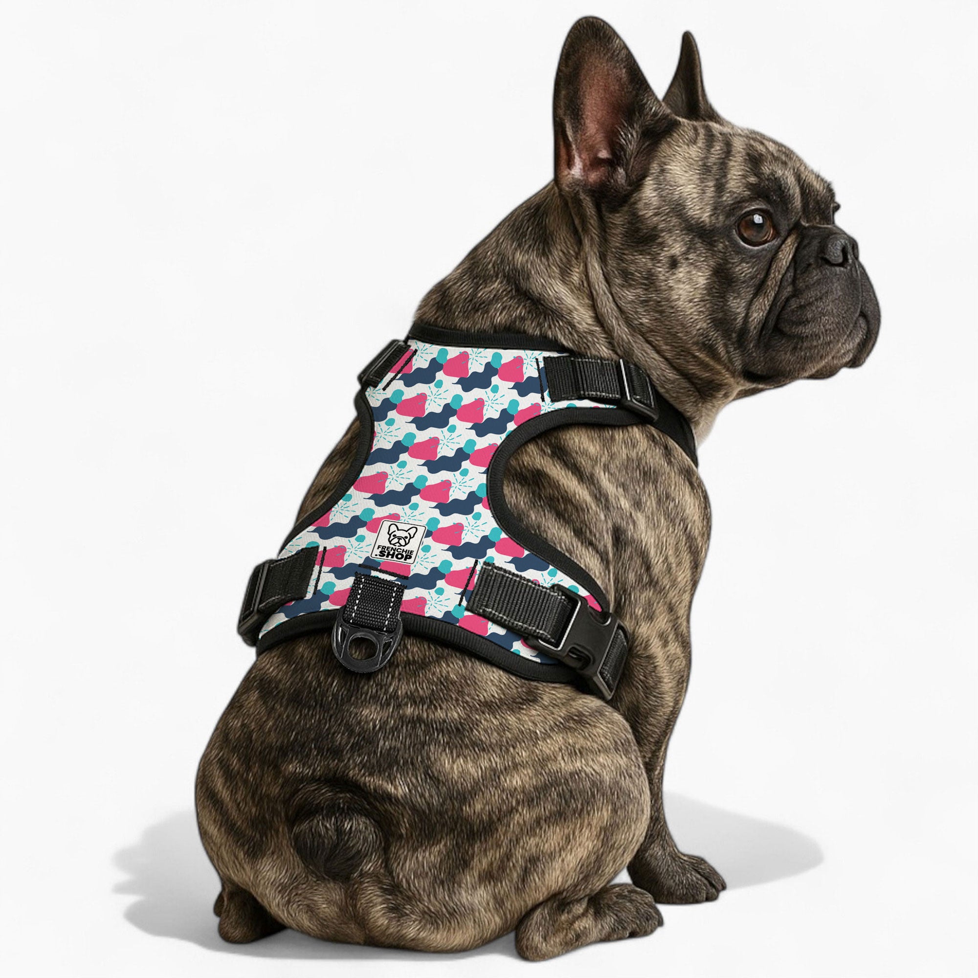 Pressure-Balanced Iris - No-pull French Bulldog Dog Harness for French