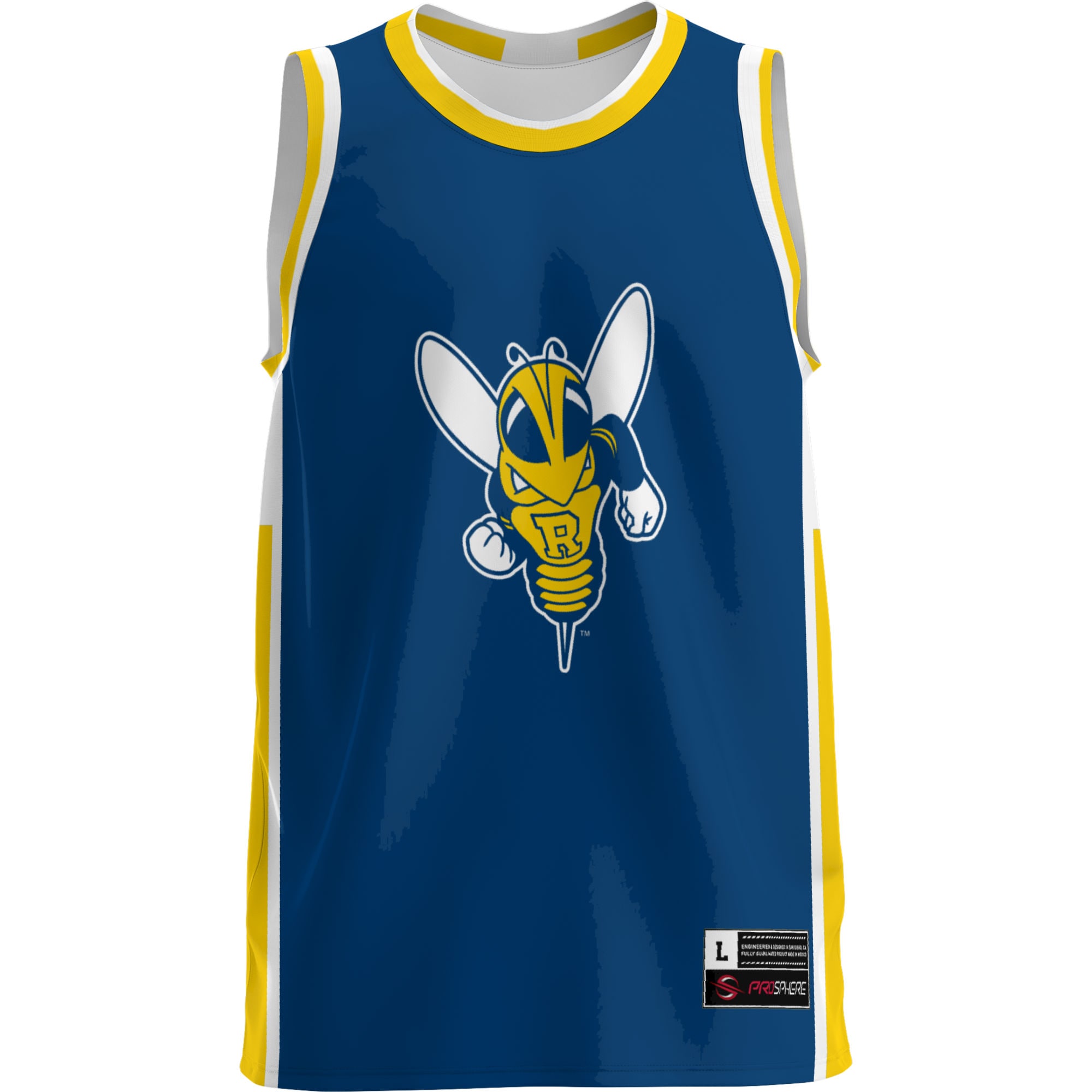[DDG] Rochester Yellow Jackets GameDay Greats Lightweight Basketball Jersey - Blue