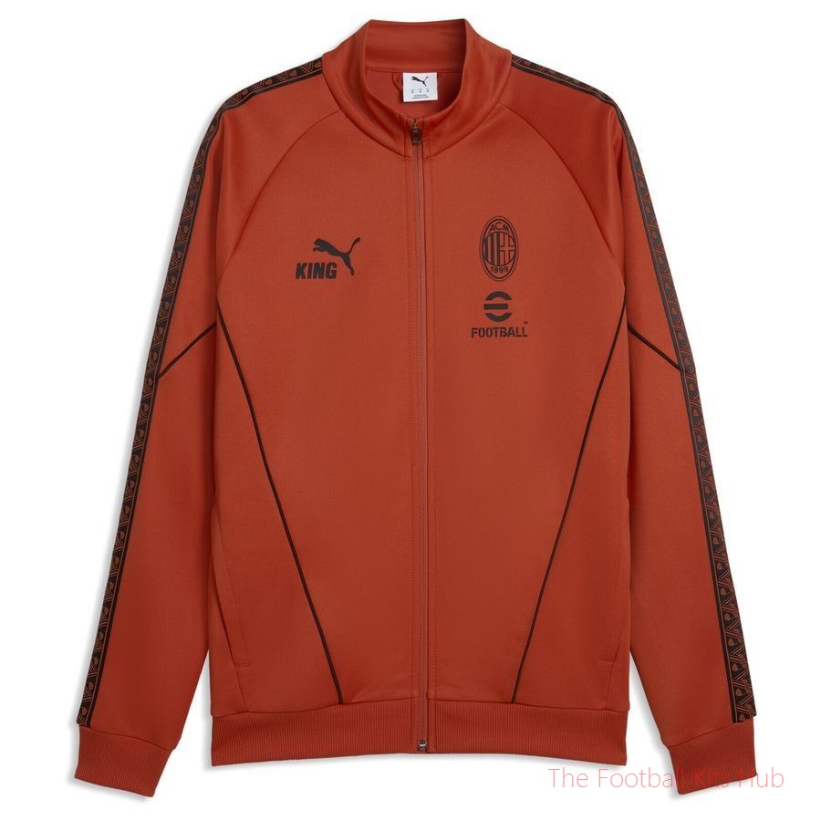 AC Milan Track Jacket King Anthem - Red Fire/PUMA Black
